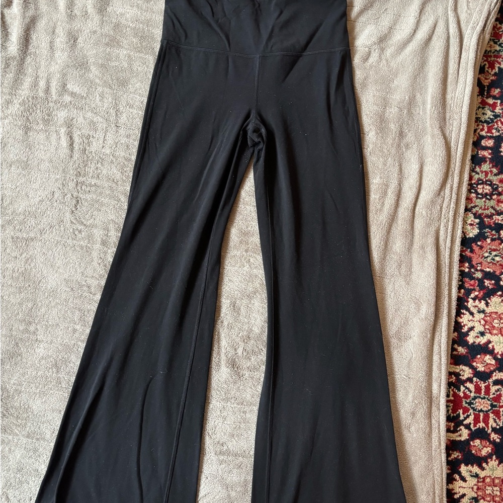 Athleta black Elation Flare Pants